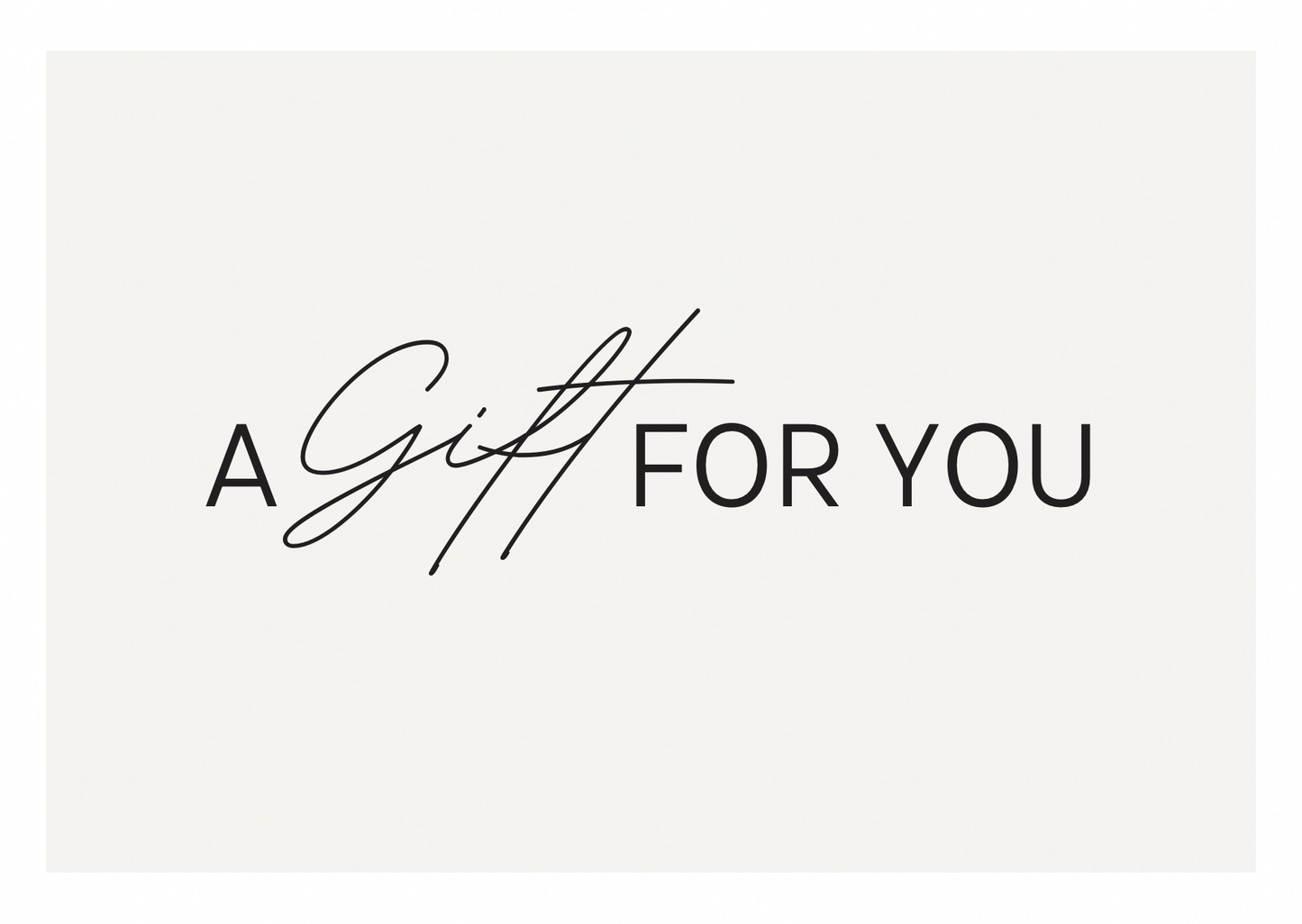 Gift with Intention